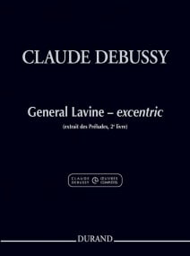 Debussy: General Lavine - excentric for Piano published by Durand